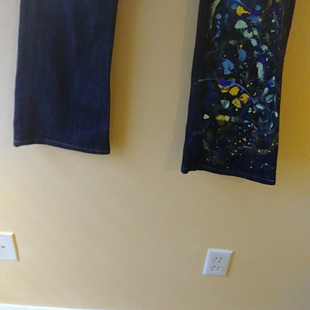 Painted jeans - Picture 6 of 8